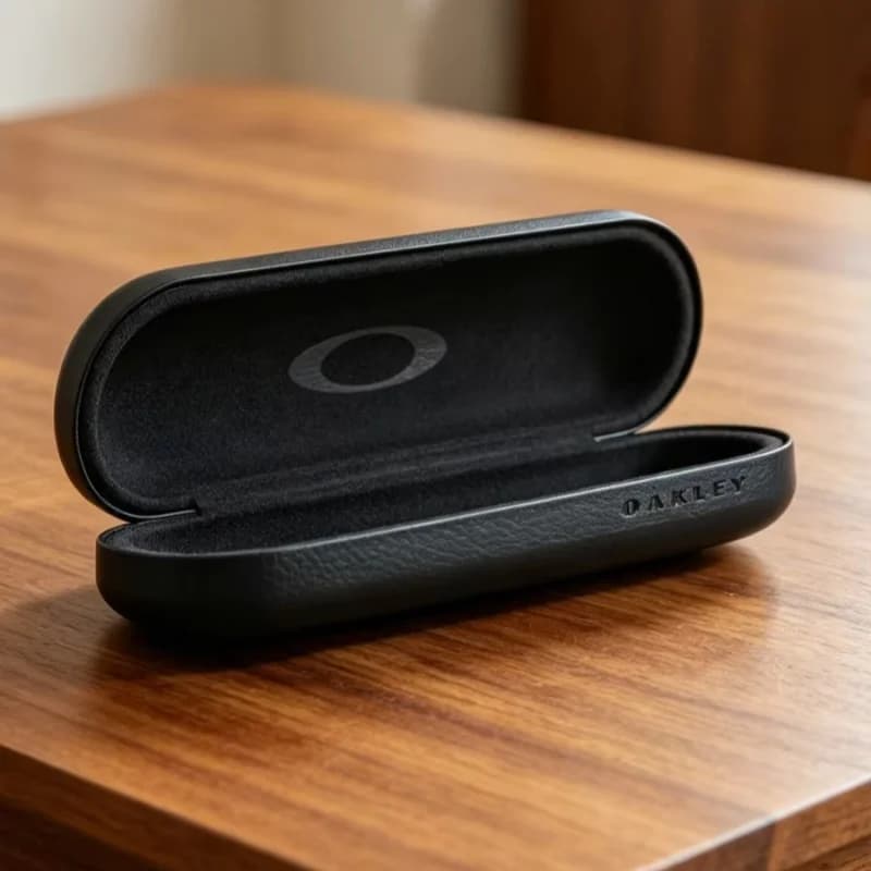Oakley Hard Leather Sunglasses Case Anti-pressure Portable Storage Box For Cycling Travel Men Women Outdoor Eyewear Holder Gift