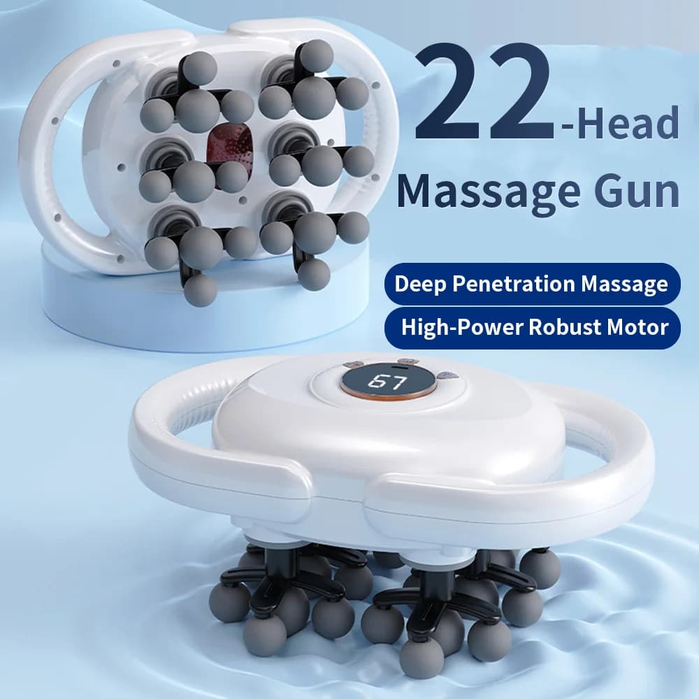 22 Head Band Gun Body Massage Gun with High Frequency Vibration Back and Life Massage for neck and shoulder