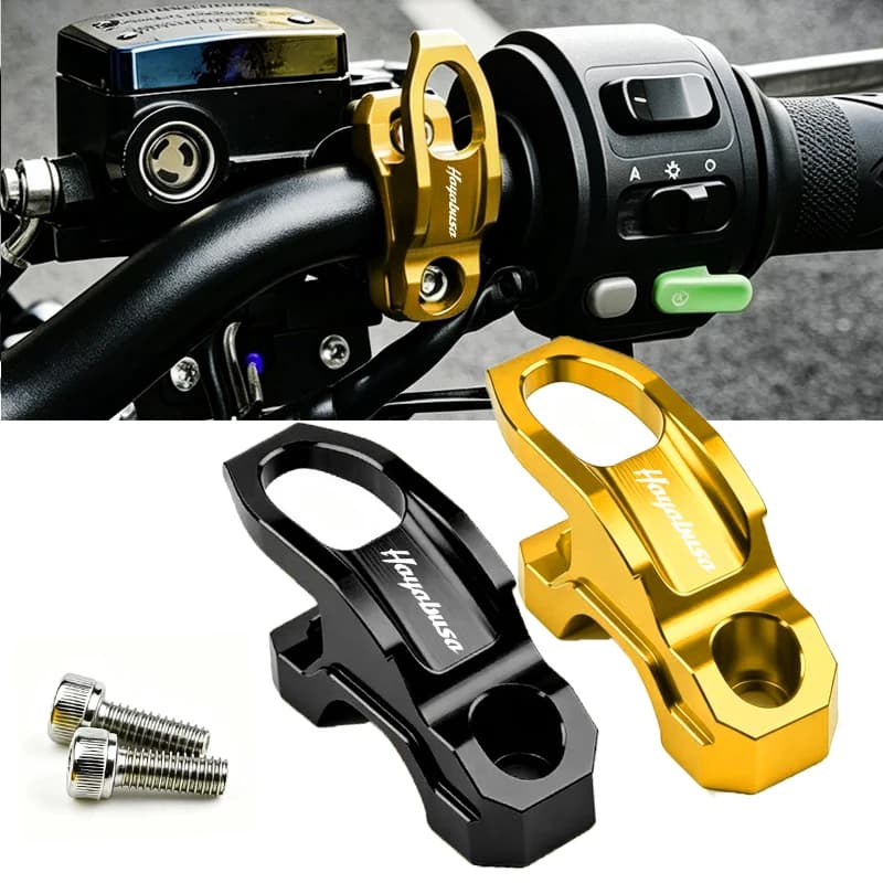For HAYABUSA GSX1300R GSX 1300R GSXR 1300 Hayabusa 2008-2026 Motorcycle Aluminum Helmet Luggage Hooks Hook Bag Holder Clamp