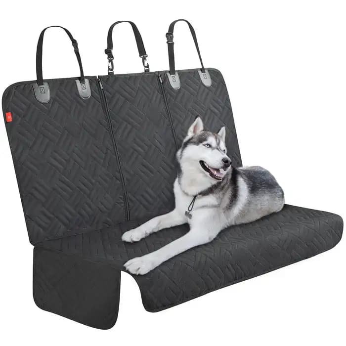 STLFHot Sale Luxury Dog Car Seat Cover for Back Seat Waterproof Pet Back Cover Suitable for Most Cars