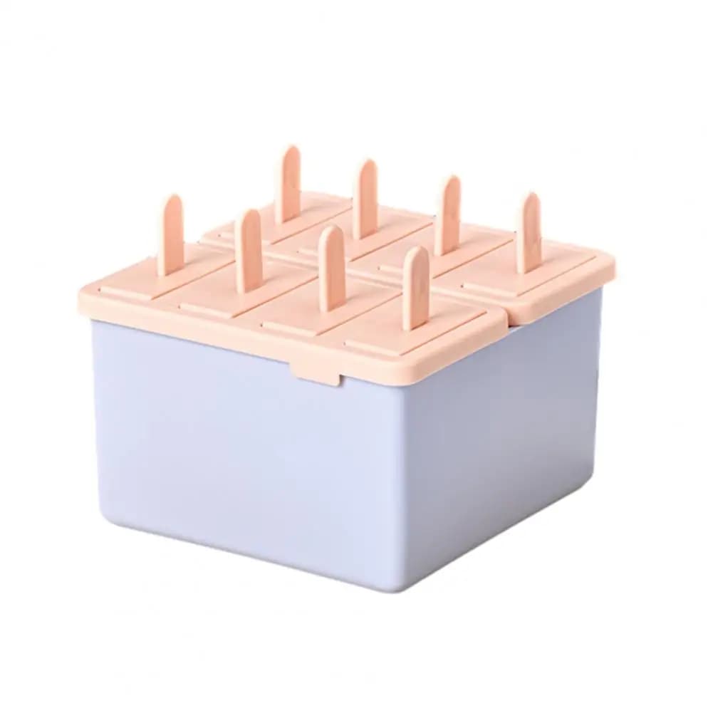 Kit Stampo per Gelato in Silicone Alimentare con Coperchio - Macchina Riutilizzabile per Sorbetto e Yogurt Fatti in Casa