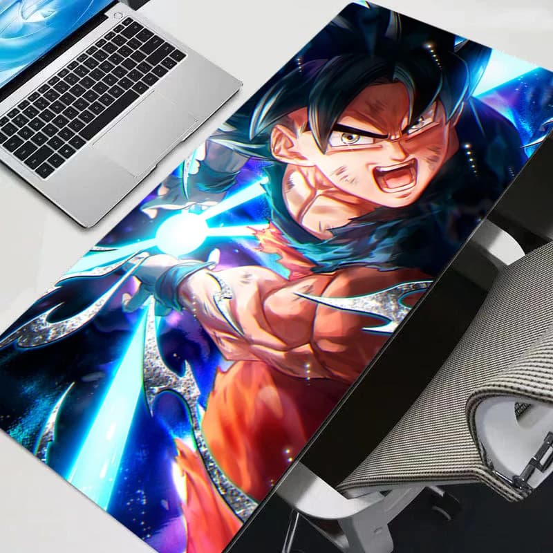 Mouse Mat Laptop Japan Cool Anime DBZ mouse pad XXL Black Dragon Ball Desktop Mat PC Gamer Carpet Mousepad