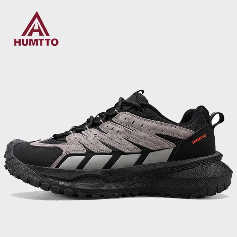 HUMTTO Scarpe da trekking da uomo traspiranti per sport all'aria aperta, scarpe da arrampicata, stivaletti, scarpe casual, scarpe da caccia, scarpe da viaggio, sneakers da trekking