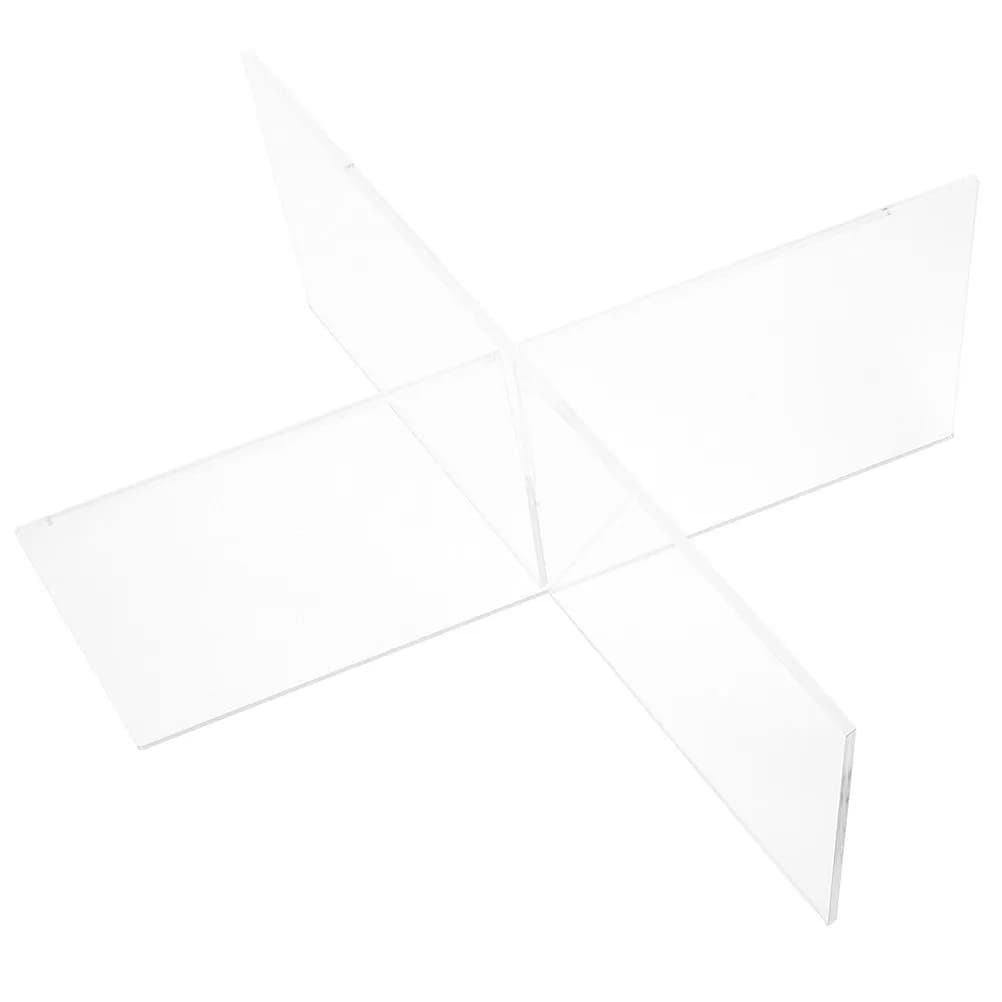 Libreria a forma di L da 4 mm di spessore per studenti, supporto per libri da scrivania, organizer per archiviazione, espositore per accessori da lettura, libri di cucina, Bibbia
