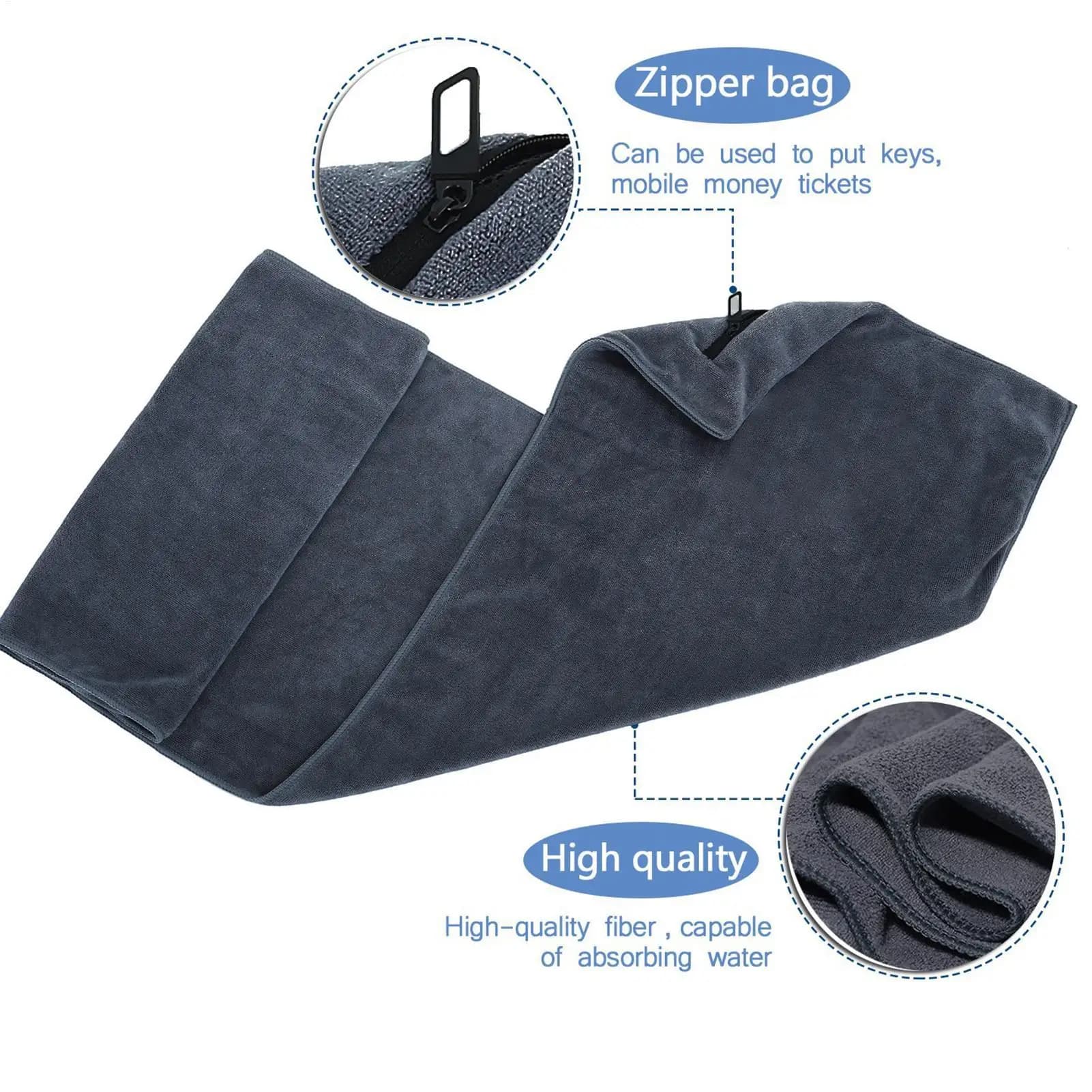 Gym Towels Microfiber High Absorbency Fitness Accessories Sweat Towels for Gym for Yoga Tennis Sports Exercise Pilates Fitness