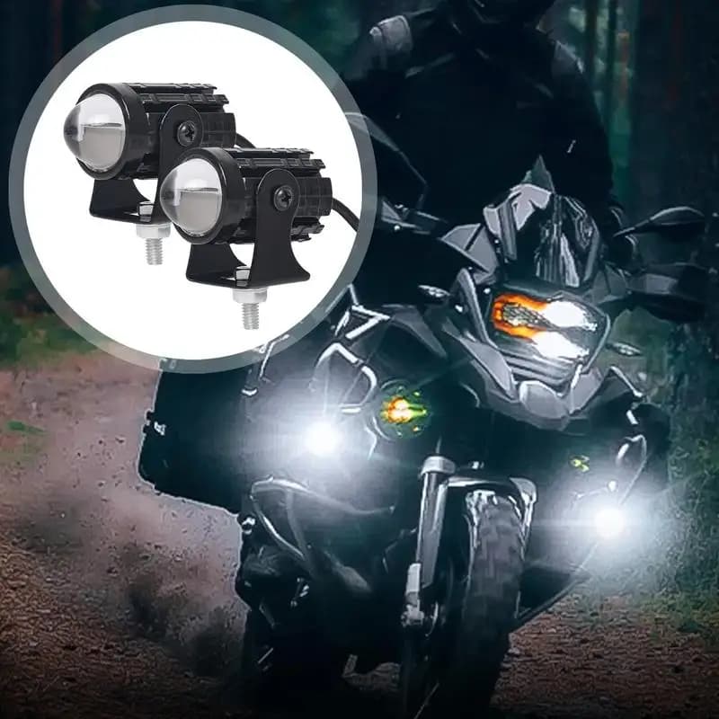 High Power Waterproof Lamp for Motorcycle Lamp for Pilot Dark Road commuters Safety
