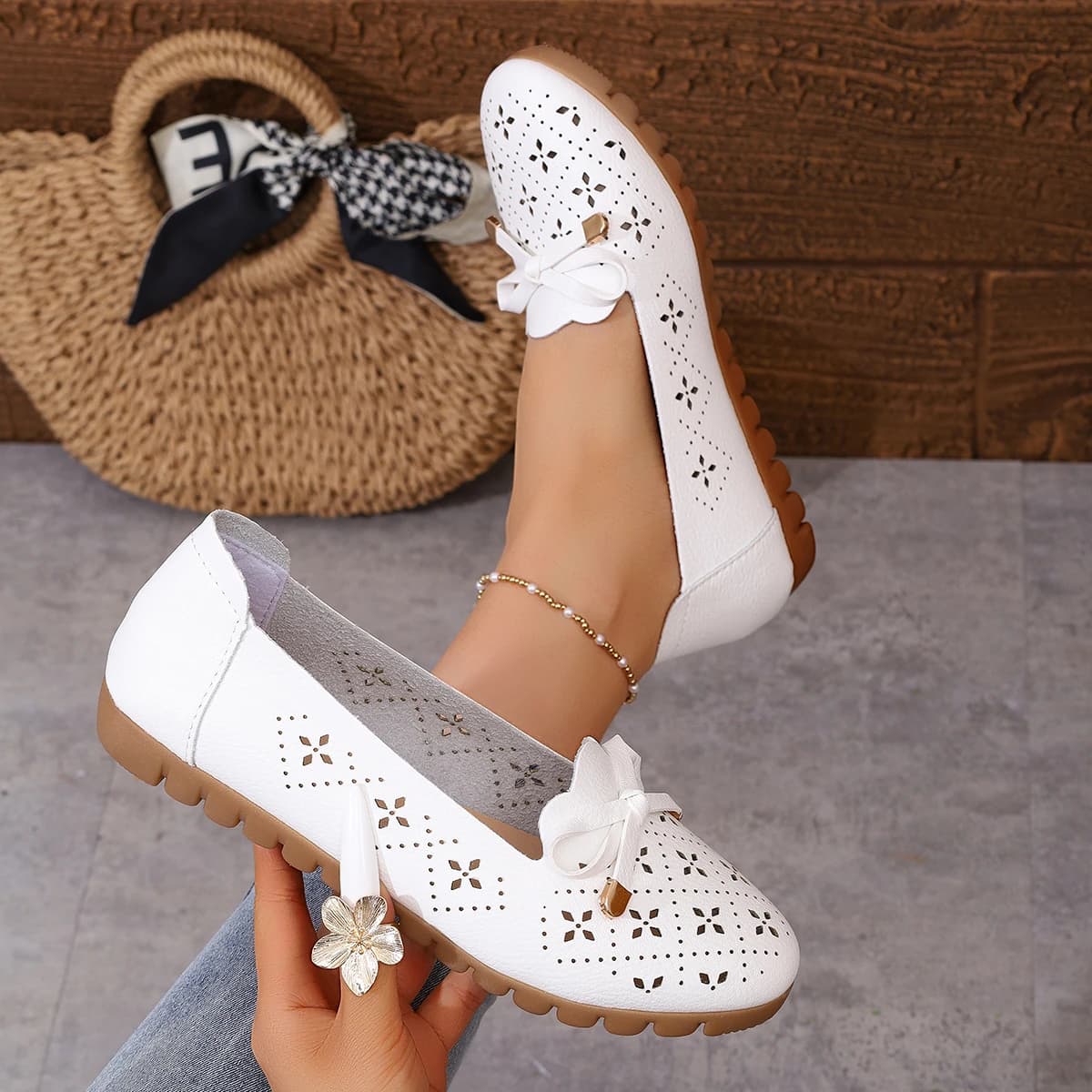 Scarpe basse da donna estive Slip on Scarpe firmate Nuovi comodi mocassini vuoti da donna Scarpe da ginnastica da esterno antiscivolo da donna Zapatos De Mujer