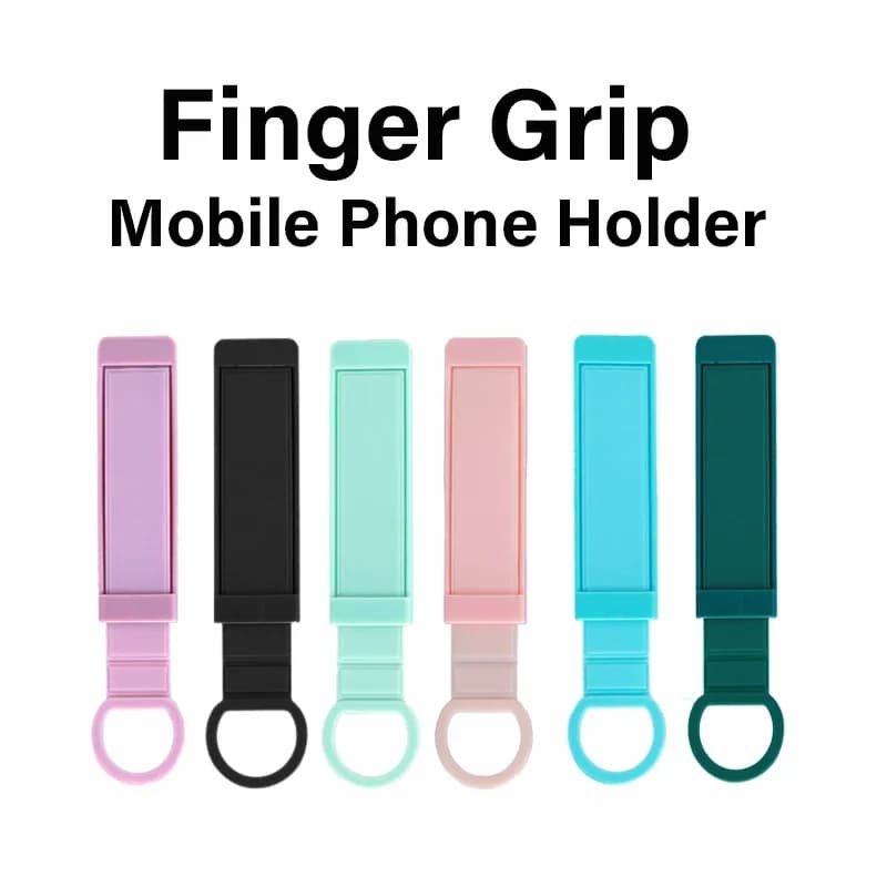 Supporto per telefono cellulare con cinturino da polso universale Supporto per telefono cellulare con impugnatura per dito portatile Supporto per presa adesiva per Xiaomi IPhone 12 13 14