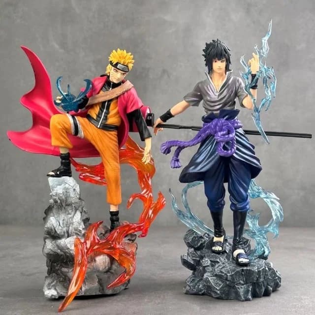popolare Nuovo Hokage Anime Dieci Anni Naruto Sasuke Figurine Periferiche Decorazione Desktop Modelli Ornamenti Statue Regali