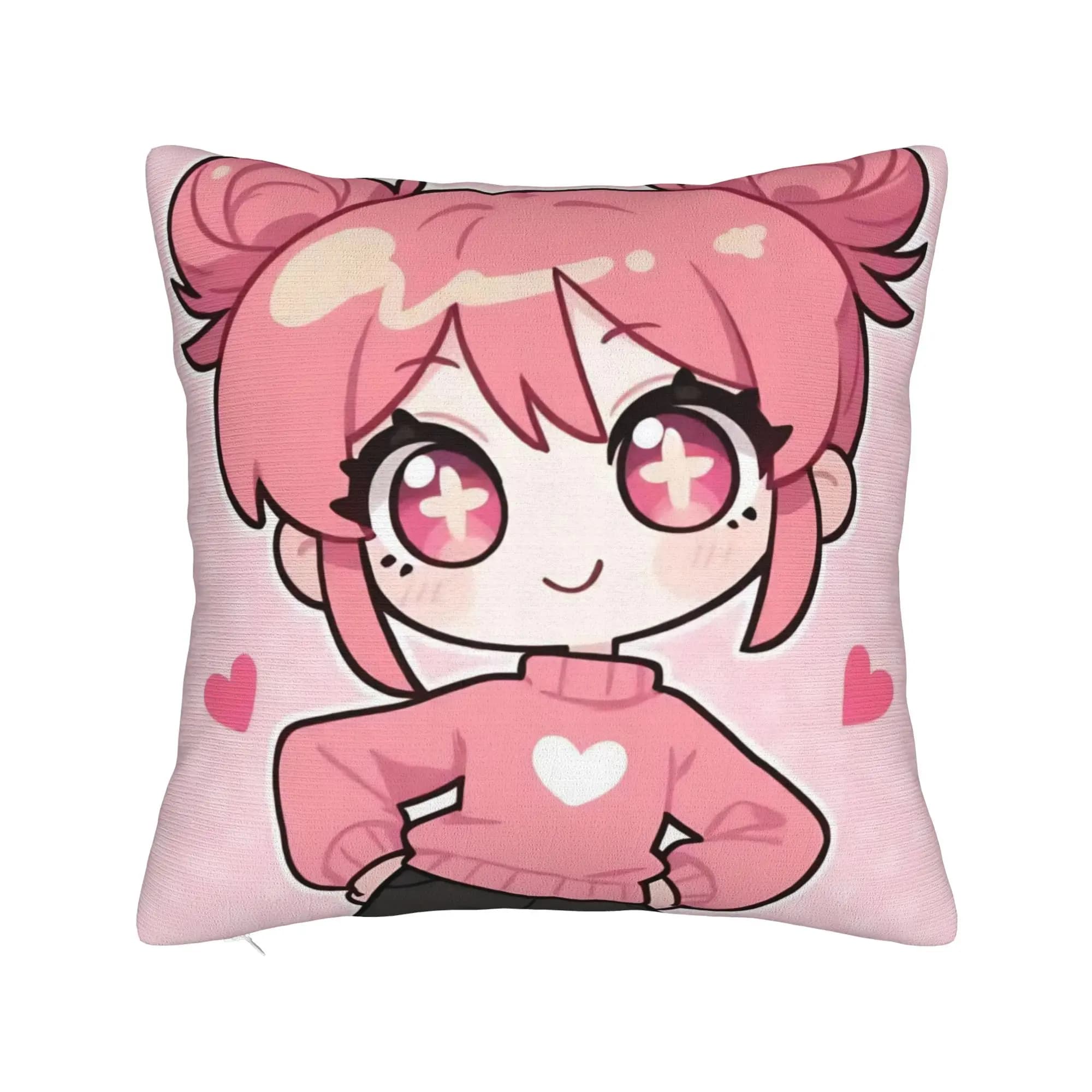 Trickcal C-Chibi Go Games Fodere per cuscini con stampa, Copricuscino regalo, Copricuscino per sedile, Varie misure