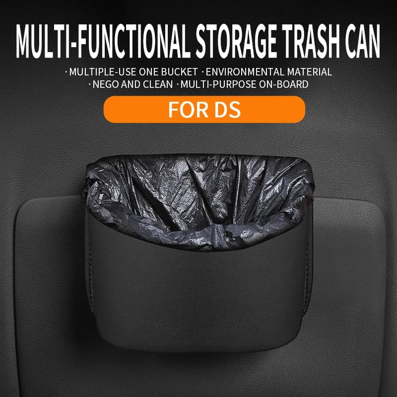 Car Hanging Storage Pocket Box Can Be Used As Trash Bin Accessories For DS DS4S DS5 5LS DS3 DS4 DS6 DS7 DS9 WILD RUBIS SPIRIT