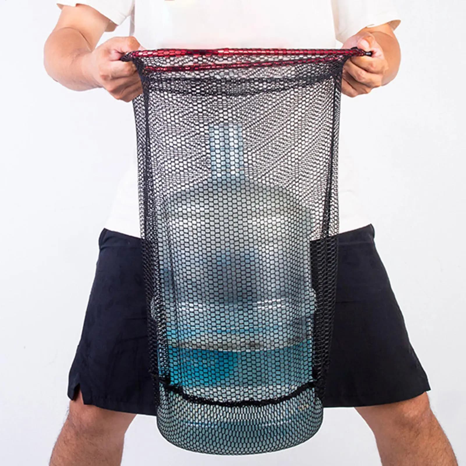 Landing Net Strong Large Landing Lightweight Portable Tool Pier Fishing Net For Bridge Saltwater Crab Shrimp Trout Catfish Carp