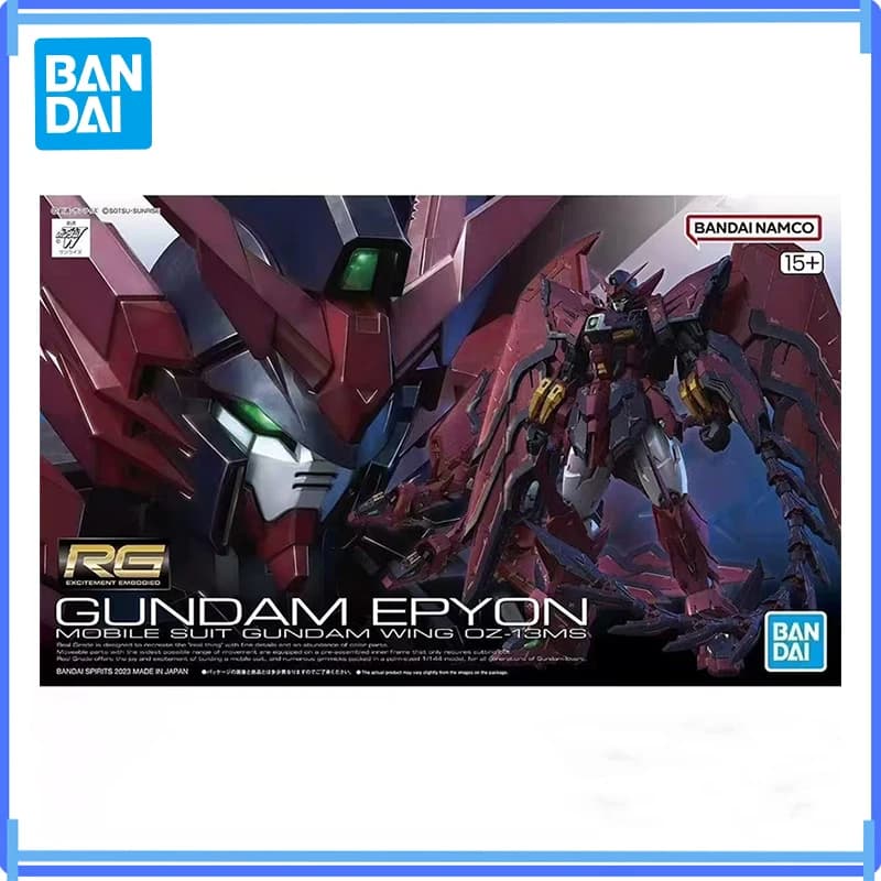 Disponibile - Bandai RG Gundam Epyon Action Figure Anime Mobile Suit Gundam Wing Oz-13MS Modello da Assemblare in Scatola - Giocattoli e Regali