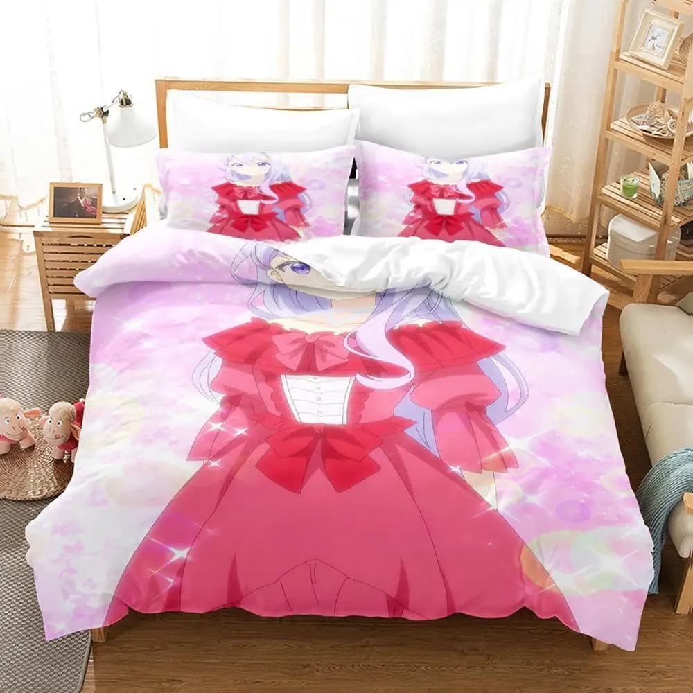 Il set di biancheria da letto Adventure Otherworldly dell'aristocrat Cartoon Anime set di tre pezzi set copripiumino per camera da letto per bambini adulti 3D Kawaii