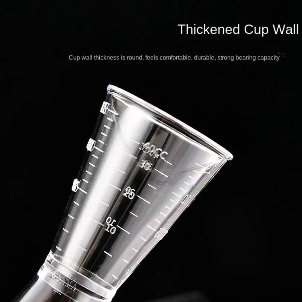 Nuova misurino in PP 10/20cc 20/40cc Shaker per cocktail Forniture da cucina Brocche dosatrici a doppia testa