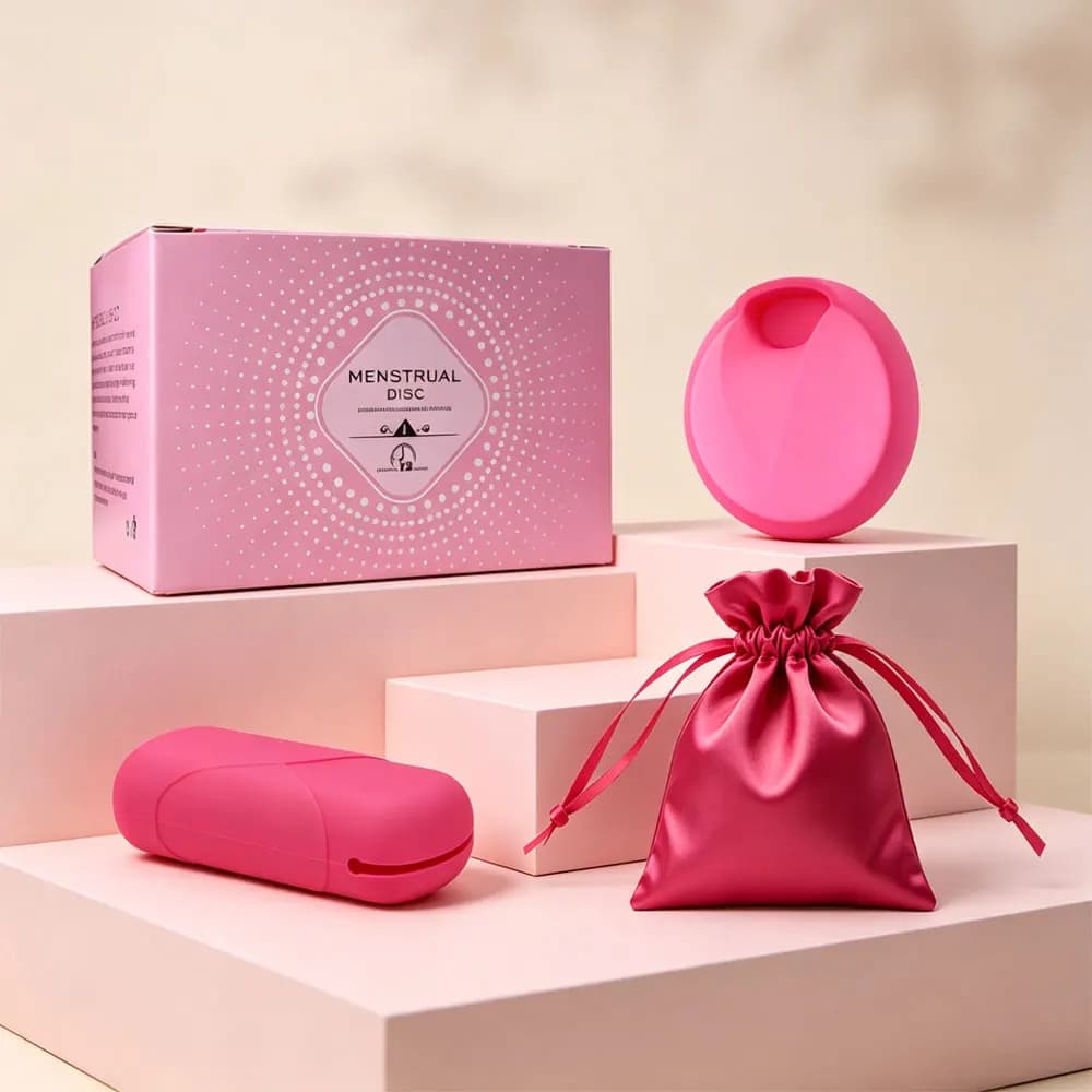 Medical Grade Silicone Menstrual Cup Reusable Soft Leak Proof Period Cup Feminine Hygiene Cup With Storage Bag For Women