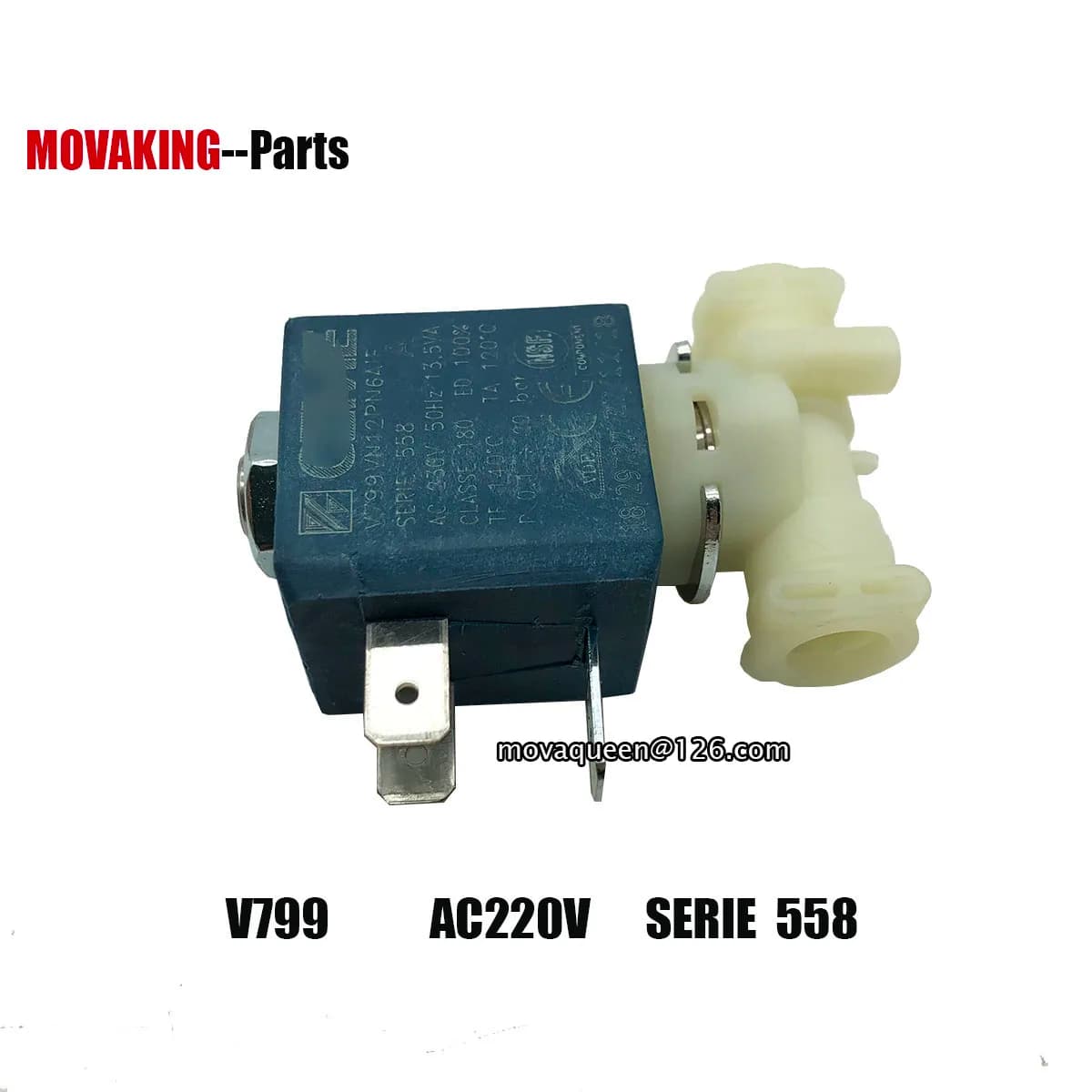 Ricambi per macchine per caffè Espresso AC220V SERIE 558 0.1-20bar V799VN12PN6AIF V799 valvola a vapore elettrovalvola per acqua