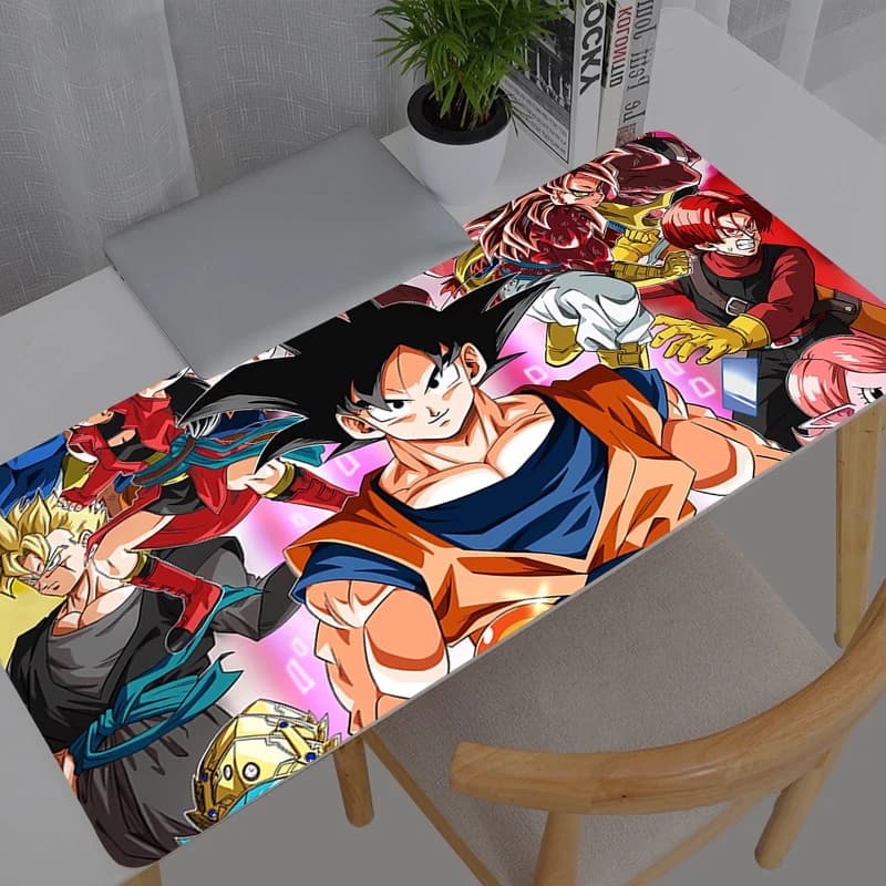 Tappetino per mouse resistente per giochi Dragon Ball, grande tappetino da scrivania per tastiera da gamer, tappetino da tavolo XXL 900x400 per computer