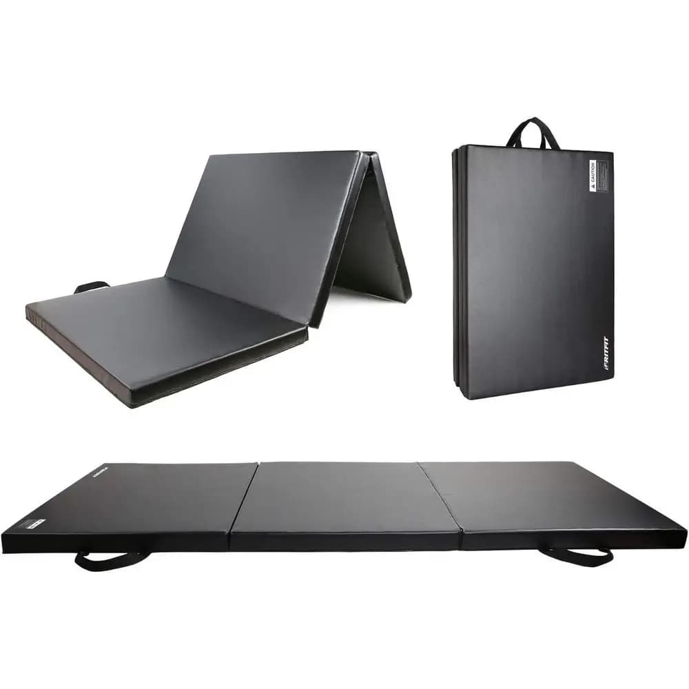 Enhanced 2 Thick Gymnastics Mat for Tumbling, Yoga, MMA, Stretching, and Home Gym Protection