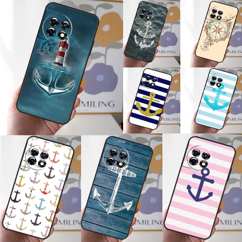 Strisce Ancoraggio Barca Nave Copertura Per OnePlus 12 11 13 13R 12R 10 Pro 8T 10T OnePlus Nord 4 CE 2 3 Lite N10 N20 N30 Custodia