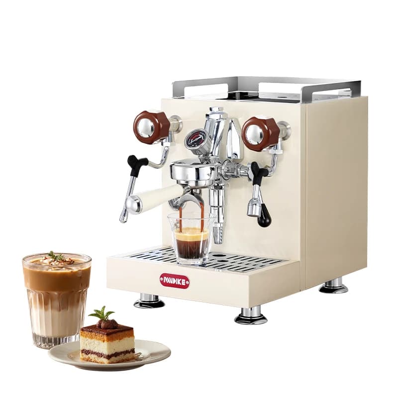 Commercial espresso coffee machine with temperature control PID vibrating pump 20 bar 58mm E61 Coffee machine with preparation head