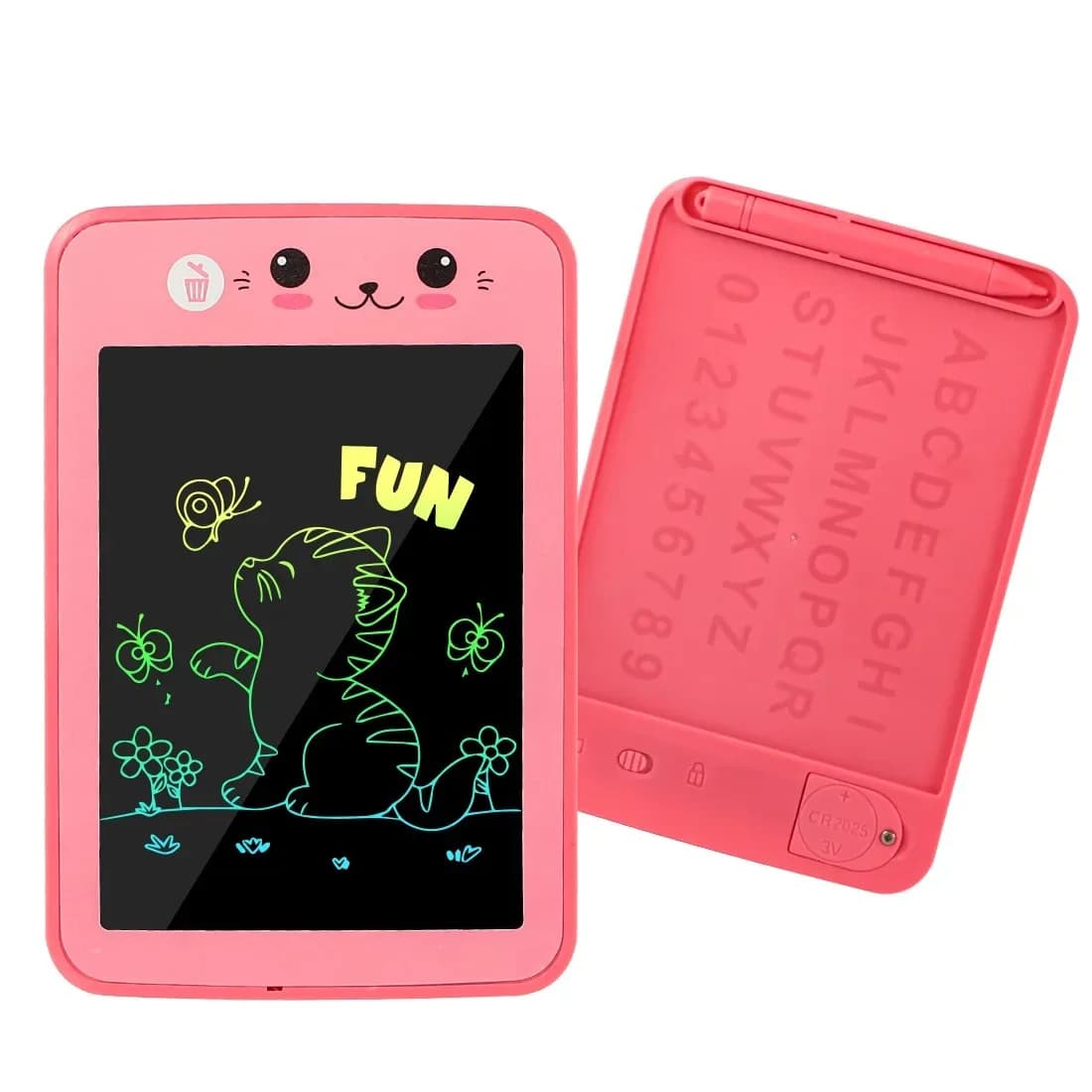 Tavoletta da scrittura per bambini Tavolo da disegno per cartoni animati Lavagna per scrittura LCD Lavagna piccola Lavagna per disegno Graffiti A7