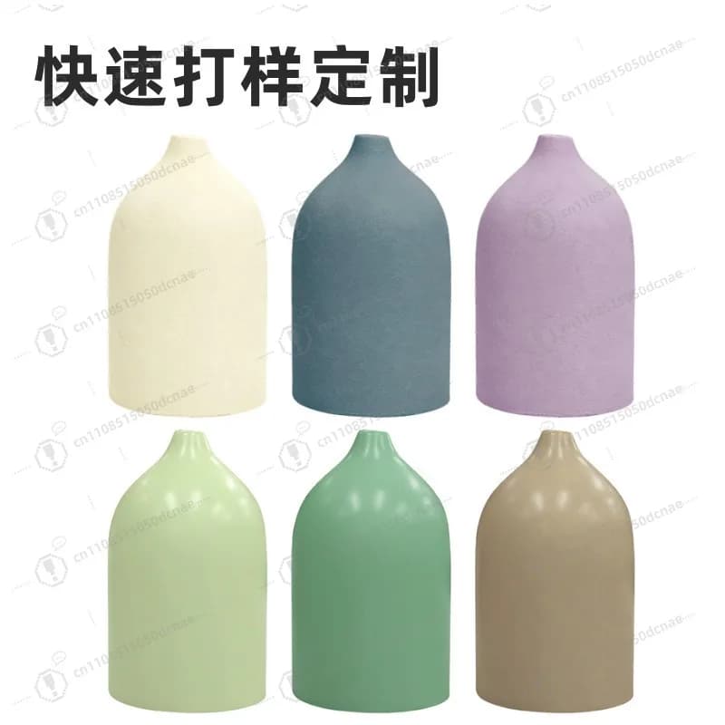 Classic Ceramic Humidifier, Custom Color, Brown Glossy Appearance, Ultrasonic Aromatherapy Machine, Essential Oil Diffuser