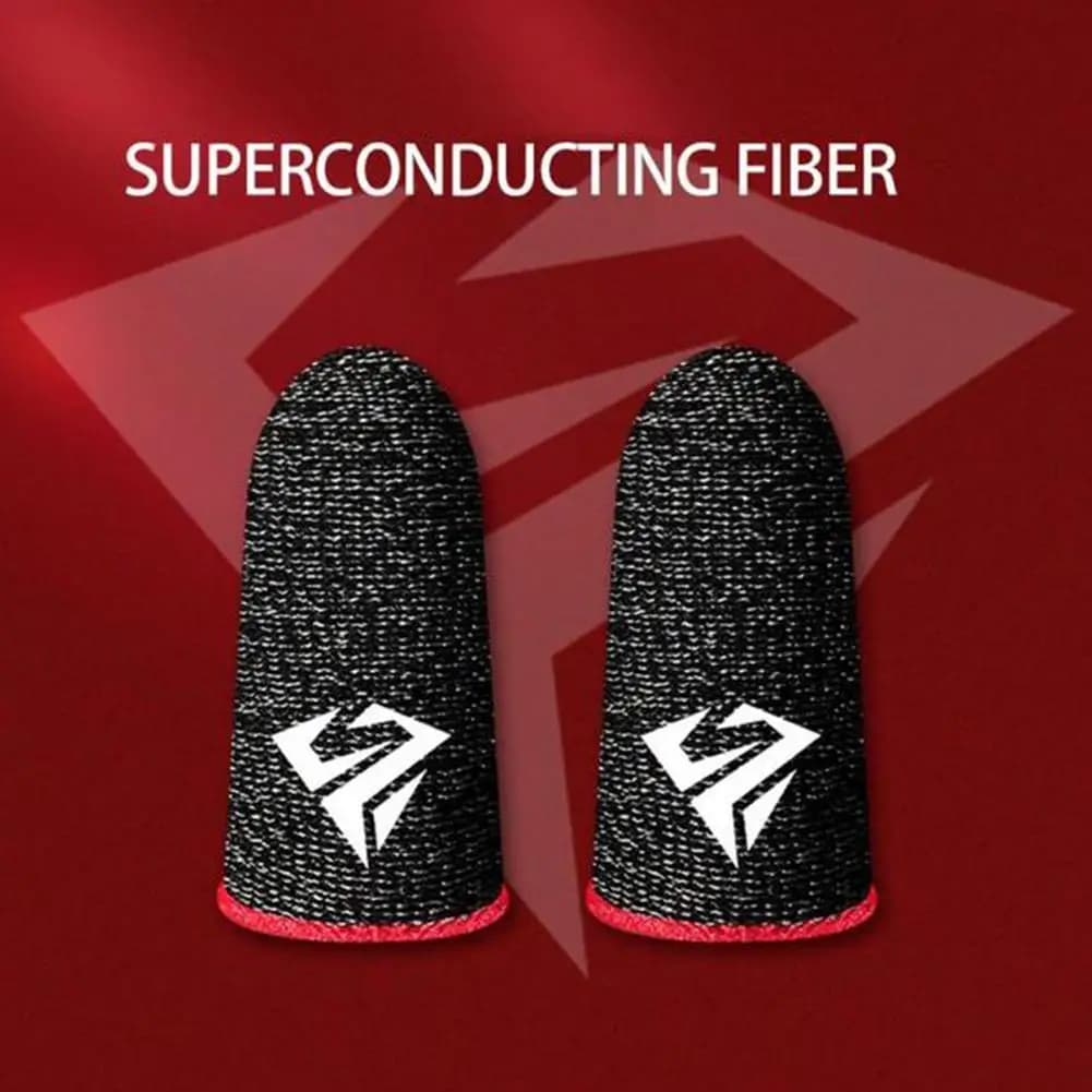 2 gaming gloves for eSports with finger protection, anti-sudore, anti-slip, touch screen, for PUBG.