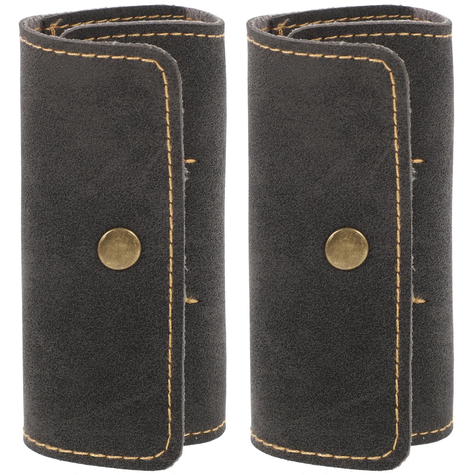 2Pcs Guitar Pick PU Storage Holder Bag Compact Portable Case for Guitar Ukulele Bass Plectrums Portable Plectrums Storage Holder