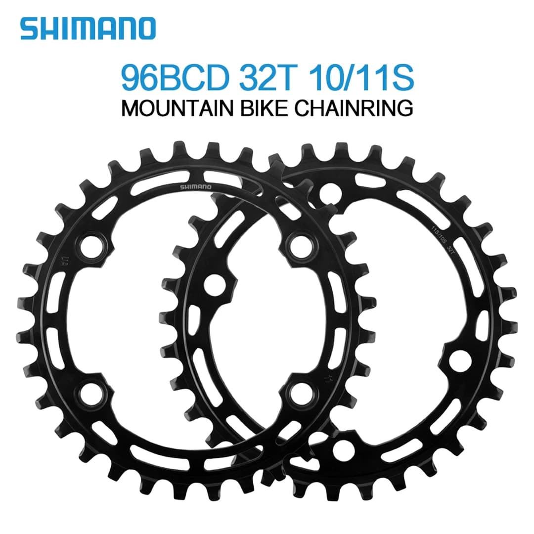 Shimano 96BCD 32T Corona Mountain Bike Pignone 10S 11S MTB Corona Stretta Lana Bicicletta 11V Stella Singolo Corona Rotonda