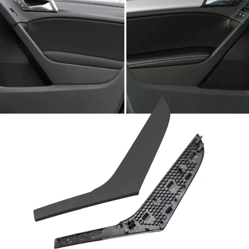 Interior Door Pull Handle Cover Trim Left Right or Pair for VW Golf 6 MK6 GTI 2009-2013 5K4868039A 5K4868040A