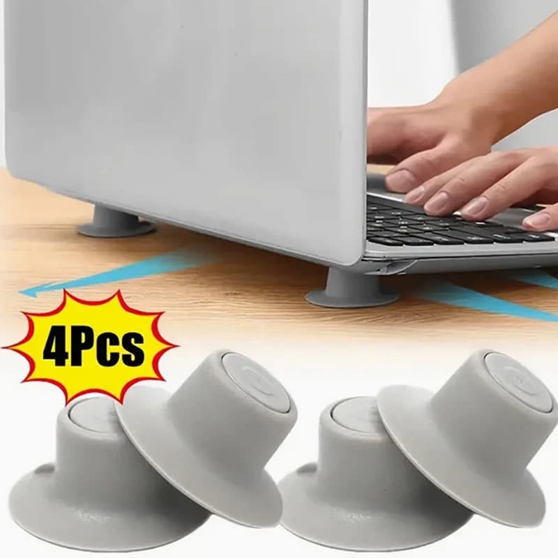 Supporto per Laptop da 4 pezzi ventosa che aumenta il Pad di raffreddamento adatto per il radiatore multifunzione per ufficio aziendale di gioco