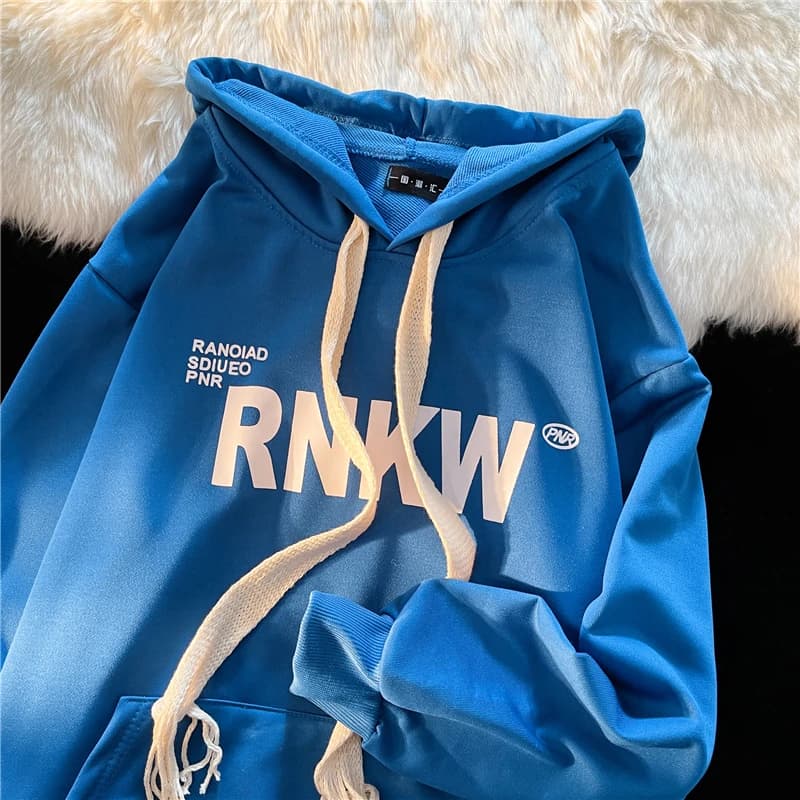 Loose Men's American High Street Hoodie Autumn INS Trendy Hong Kong Style Clothes Spring Autumn Oversize Jacket