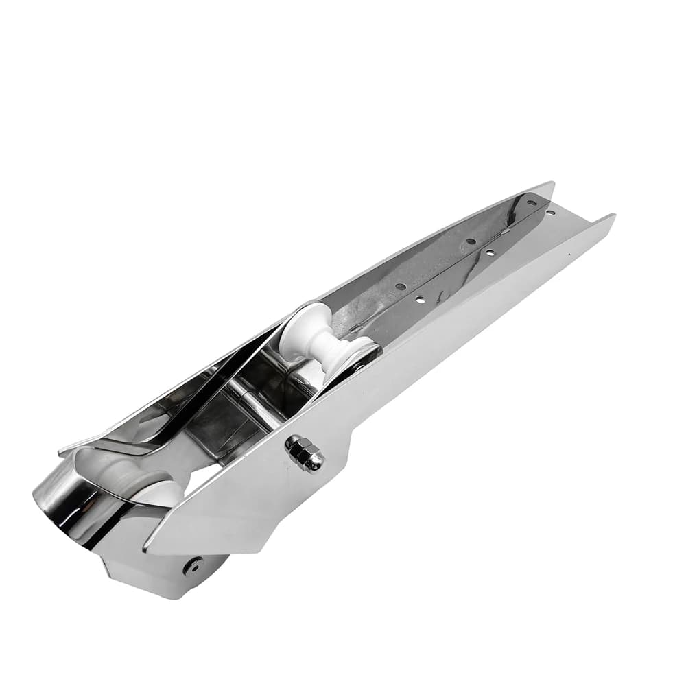 STLF Accessori per barche in acciaio inossidabile 316 Hardware marino Doppio rullo di ancoraggio in nylon Rullo di prua