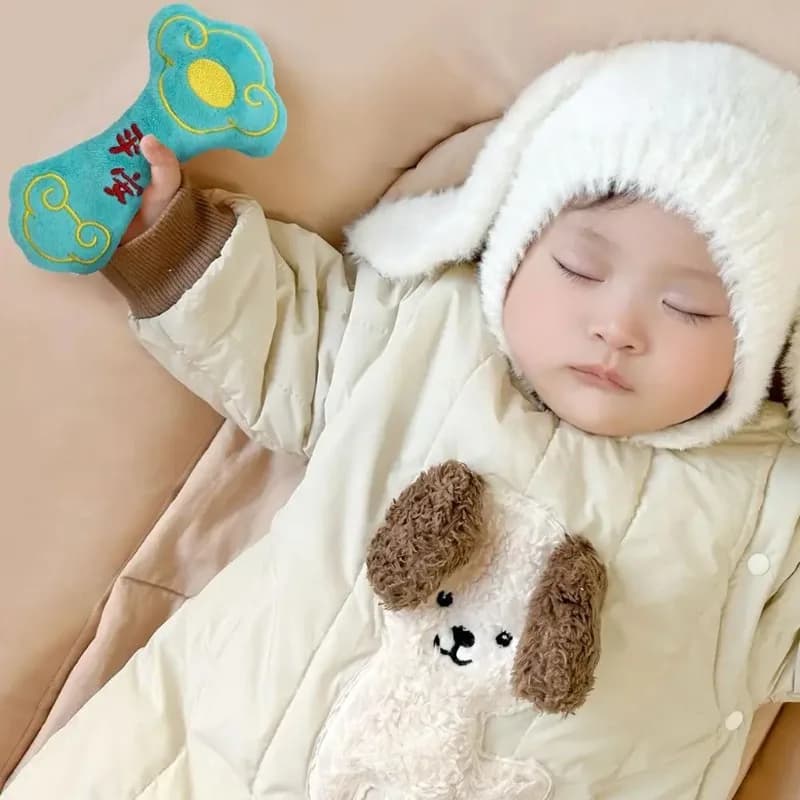 Anti-sbalanced clinging ring for babies, child clinging rope, sleeping toy, nesting tool, clinging strap