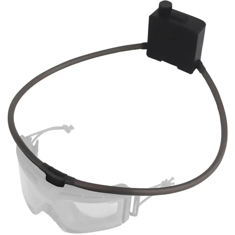 Occhiali tattici Defogger Disappannamento Ventola Kit antiappannamento per Airsoft Tiro Motocross Alpinismo Occhiali di protezione Sci M R4C7