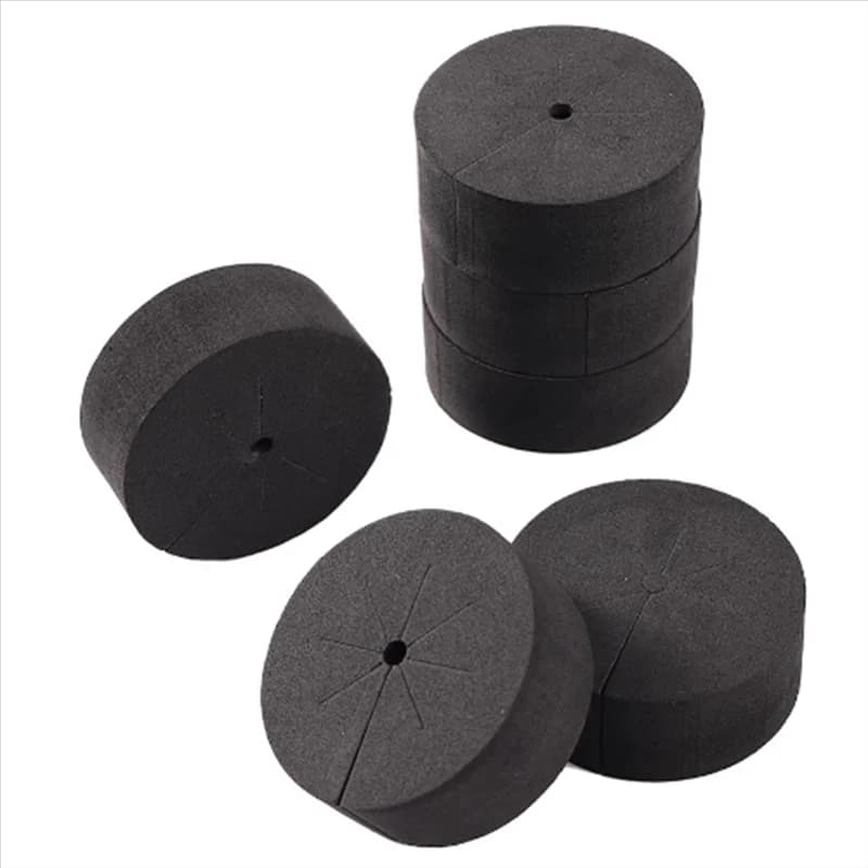 EVA A56P-120Pcs hydroponic foam for 2 inch mesh vessels, hydroponic systems and cloning machines