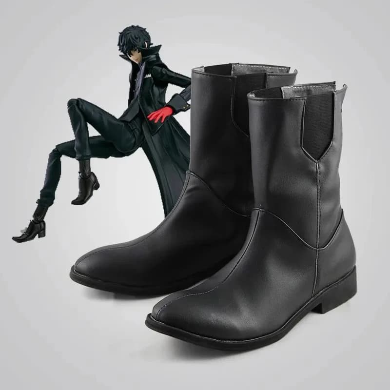 Amamiya Ren Scarpe Cosplay Gioco PS 5 Gioco di ruolo Halloweens Accessori per feste di carnevale di Natale per donna