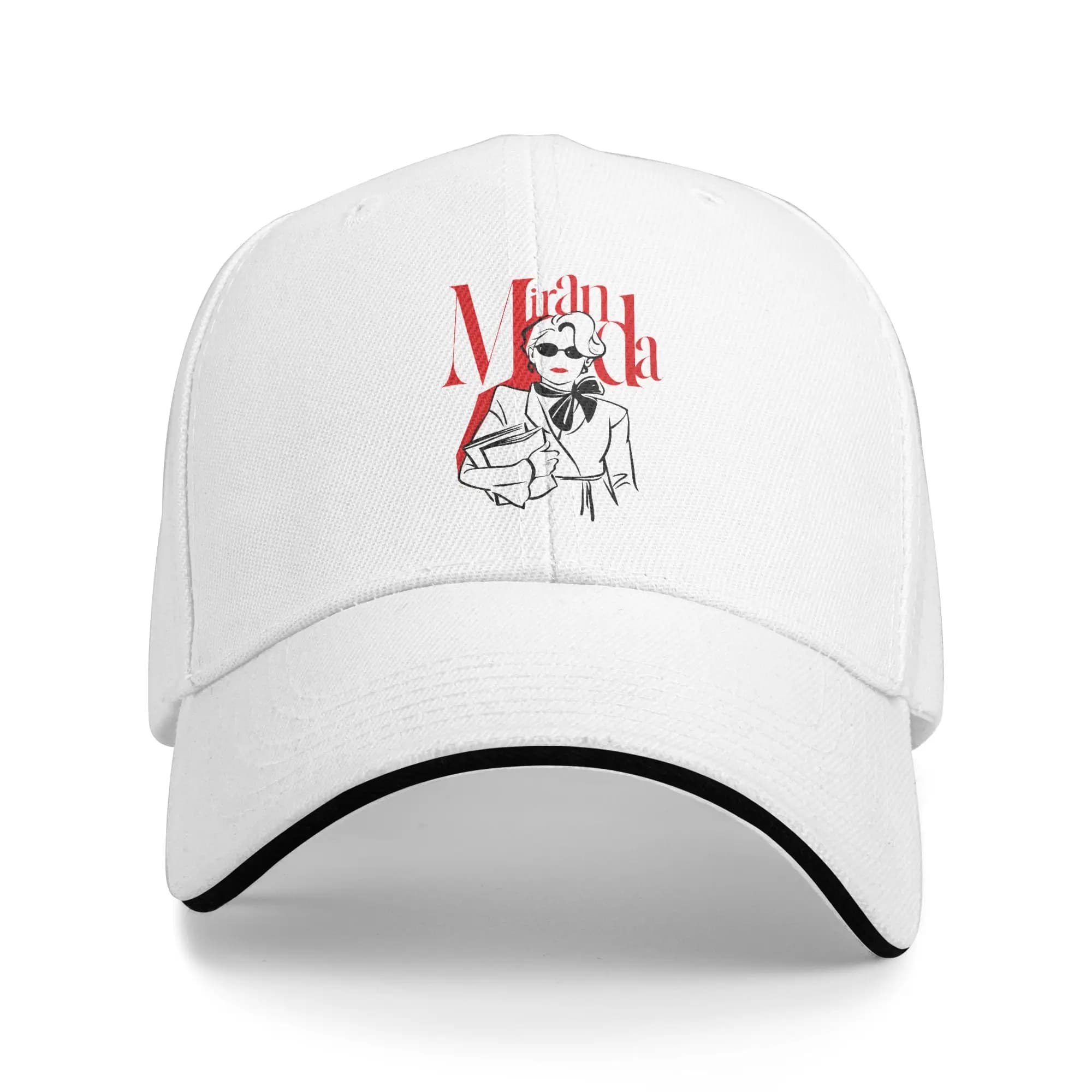 Cappellino da Baseball Miranda alla Moda, Cappello Estivo Casual da Camionista per Donna e Uomo, Ideale per Caccia e Campeggio