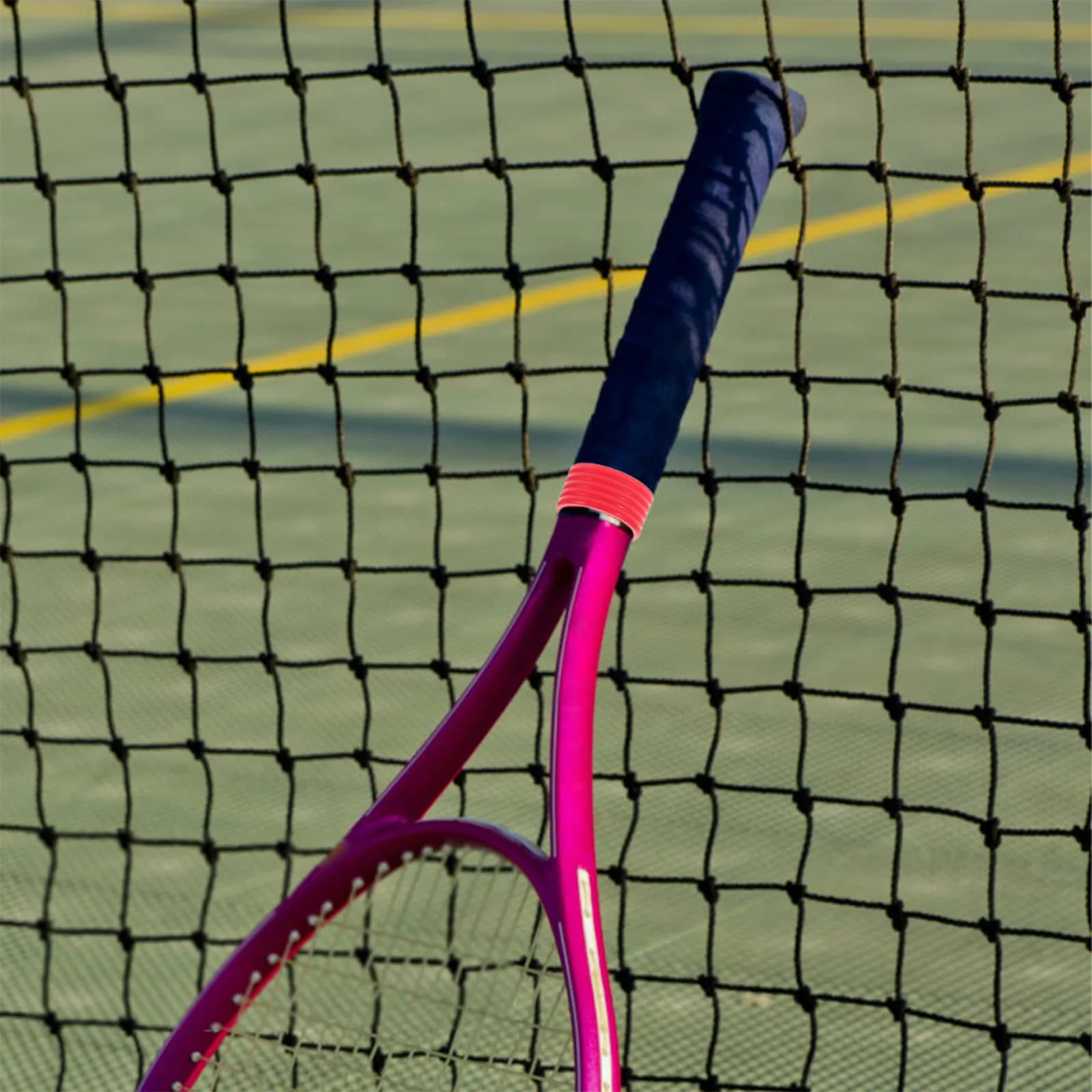 5 Pieces Silicone Rings for Grip, Flexible Tape Absorbent for Tennis Racks, Badminton, Squash and Pickleball