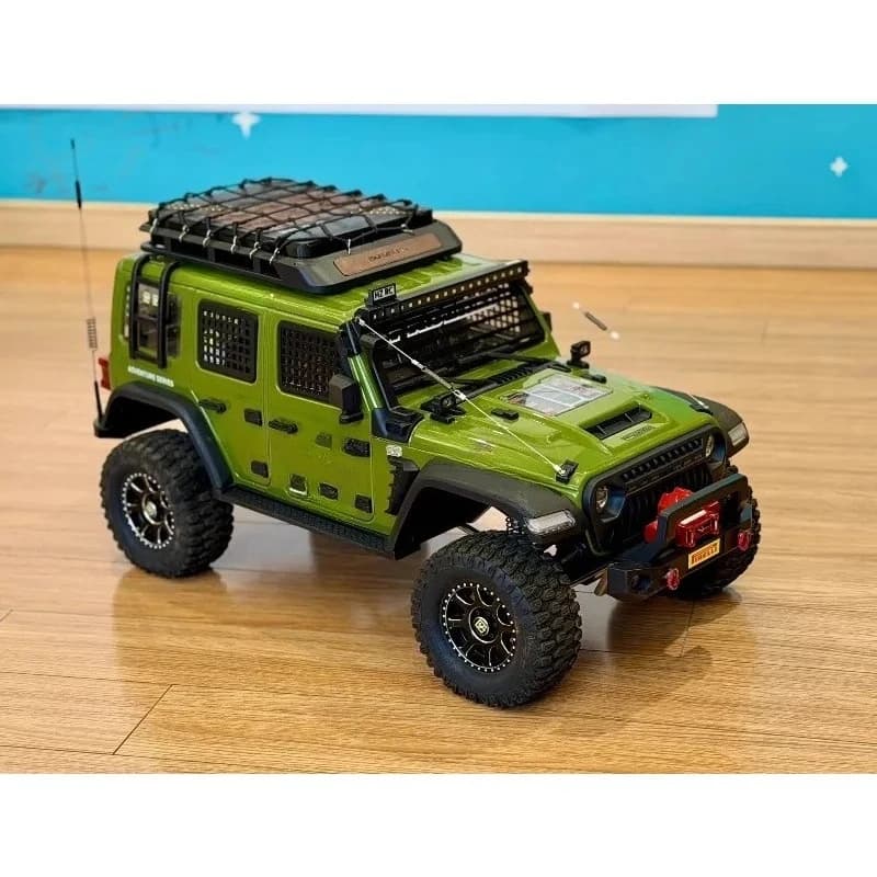 Roof Box for CK5811 Rlaarlo MK07 1/7 Scale RC Crawler SUV Truck Large Capacity Waterproof Hard Shell Car Top Luggage Carrier