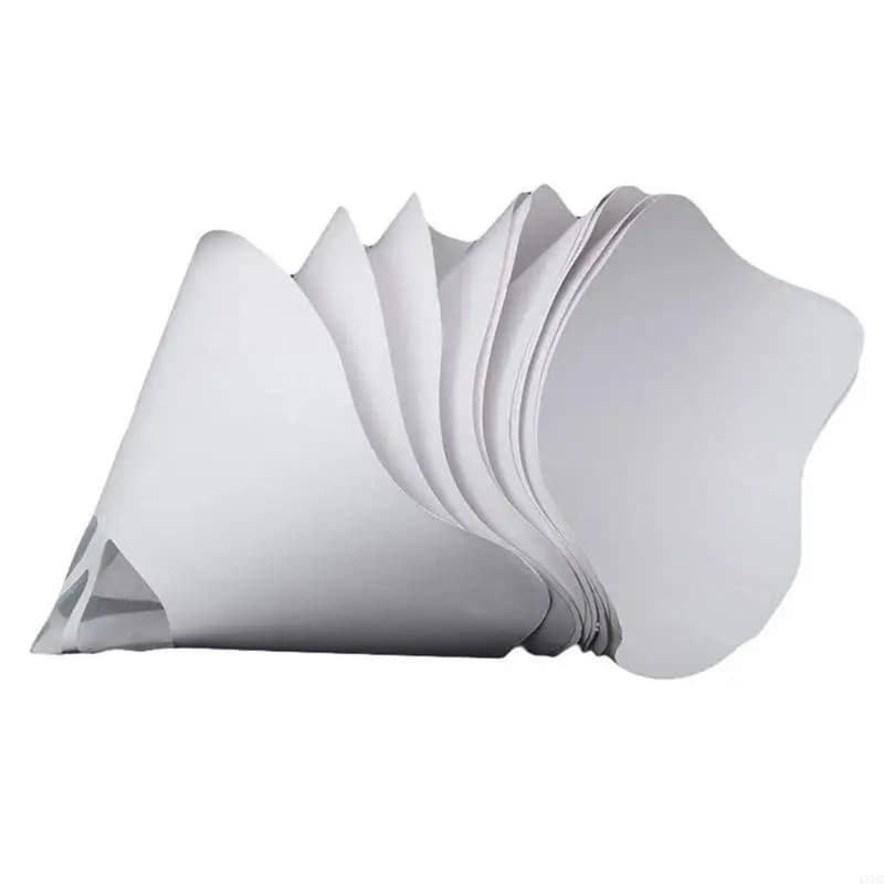 Parti della stampante 3D 50/100 pezzi Imbuto filtrante in carta in resina fotopolimerica spessa usa e getta
