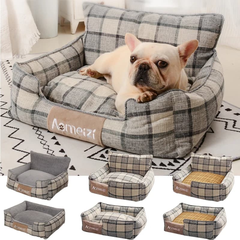Cuscino per divano lavabile per cani e gatti, tappetino per animali domestici caldo, cuccia per gatti morbida rimovibile per cani, letto per dormire, cuccia per cuccioli, forniture per animali domestici