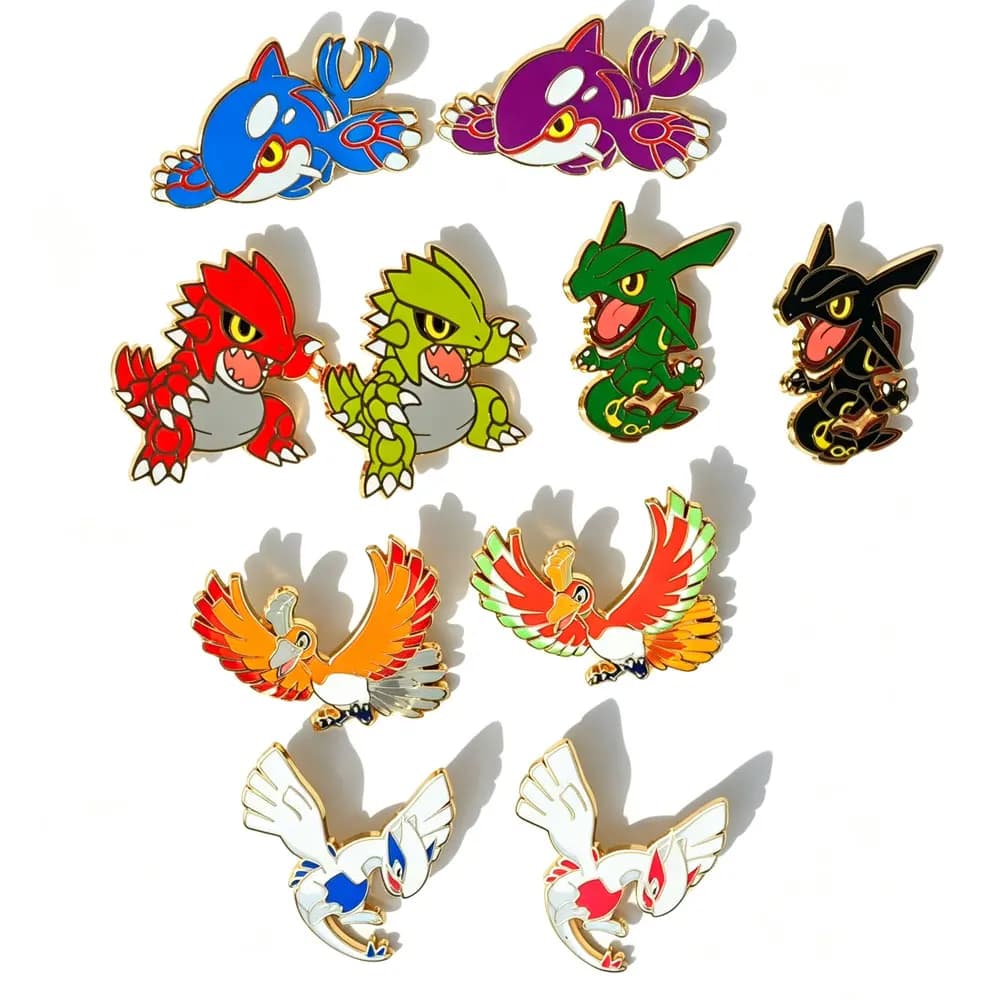 Pokemon Enamel Pin Anime Badges Cute Anime Games Brooch Lapel Pins for Backpacks Clothes Jewelry Souvenir Gifts for Friends