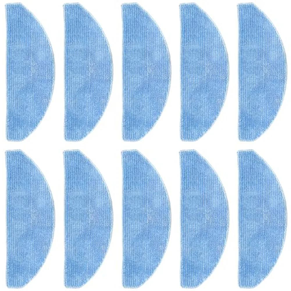 4/10PCS Microfibre Mop Cloths Reusable For-Tikom L8000 Plus/ For Medion X20 SW+ MD 11415 Replacement Mop Accessories