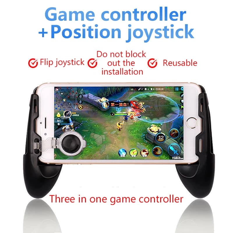 Supporto per gamepad per telefono cellulare universale portatile 3 in 1 Controller per gamepad telescopico Gamepad mobile Joystick per telefono Gamepad per telefono