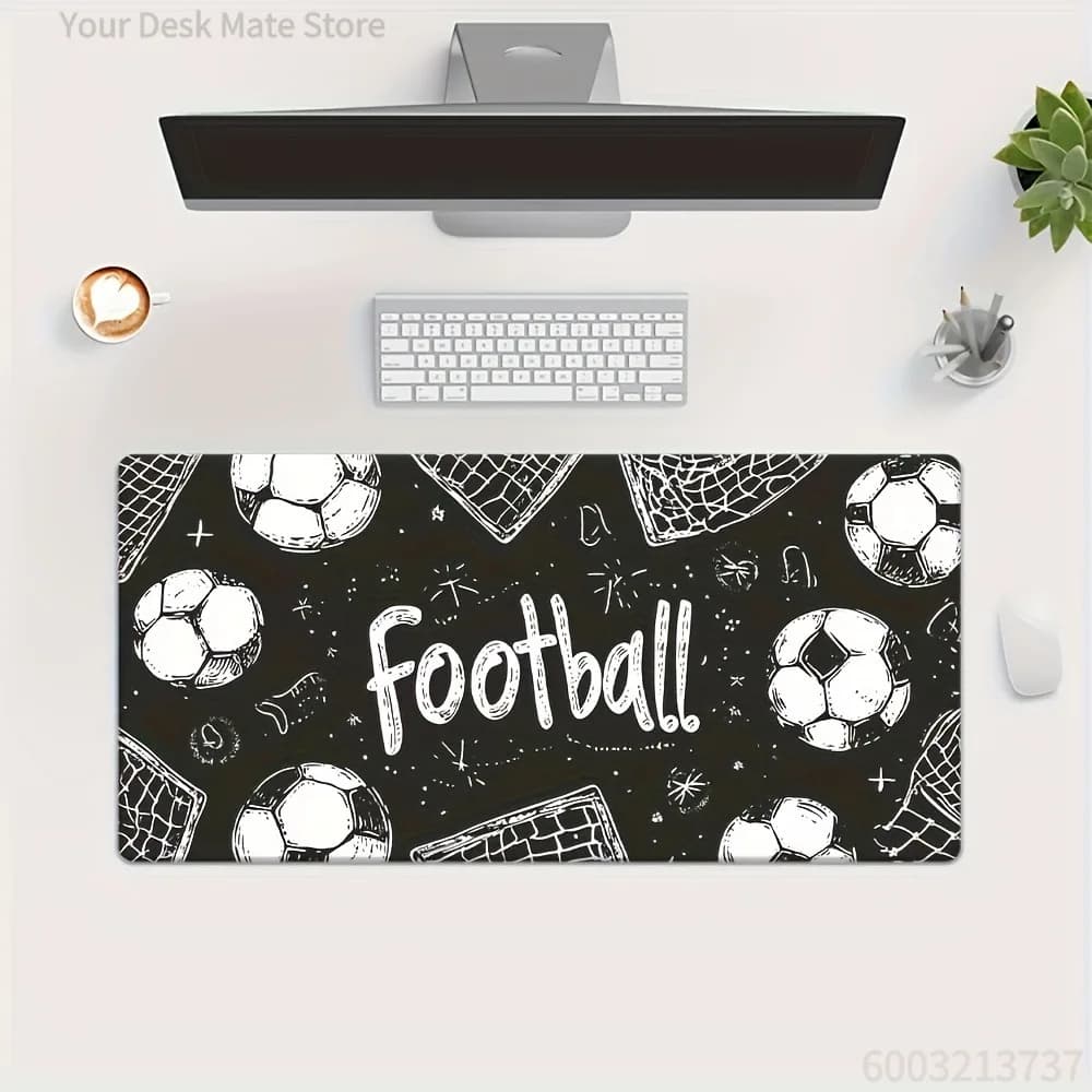 Football game mouse pad and keyboard pad desk accessories mousepad gamer gaming mouse pad desktop accessories playmat