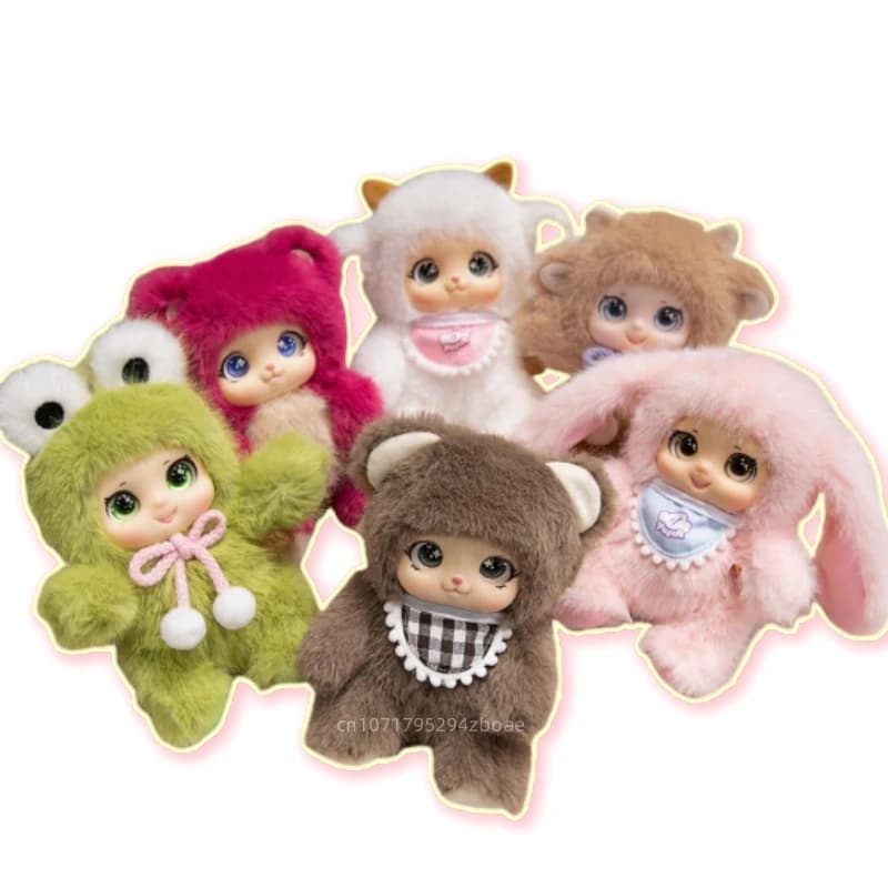 18 centimetri Hot New Kawaii Cosplay Animale Peluche Pentant Gummy Doll Rana Cervo Orso Pecora Coniglio Del Bambino Peluche Complementi Arredo Casa Regalo Per I Bambini