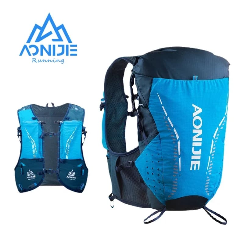 SM ML L/XL AONIJIE C9104 18L hydration backpack Trail running bag Marathon Race backpack Single bag Soft water bottle