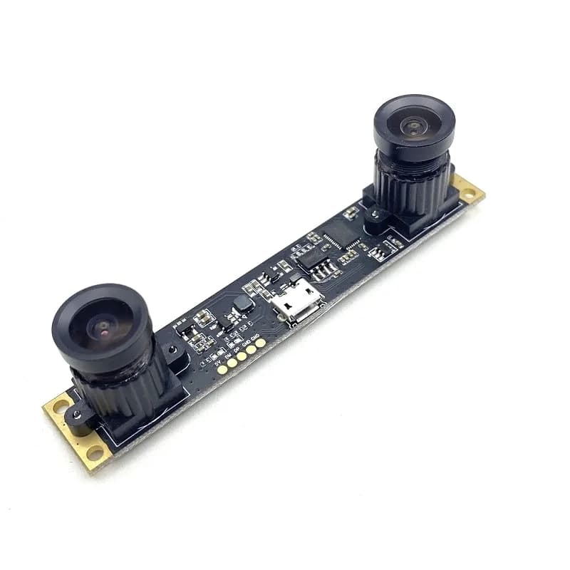 1MP 1/4.0 pollici JX-H62 CMOS Sensor720P Modulo fotocamera USB Webcam binoculare a fuoco fisso con riconoscimento facciale